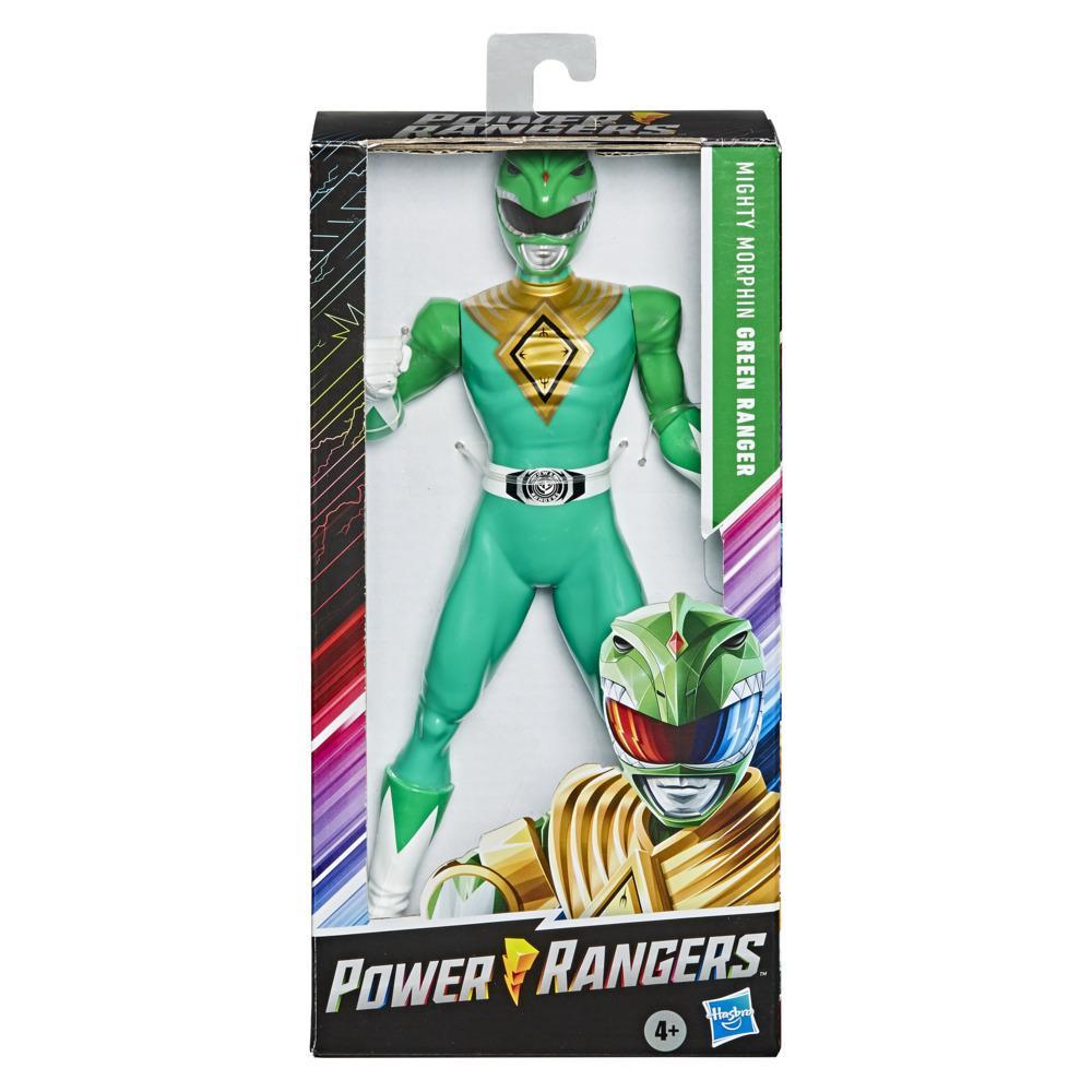 Power Rangers Mighty Morphin Green Ranger Figure Inch Scale Action