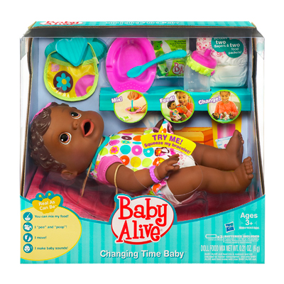 Baby Alive Games on Hasbro   Baby Alive Changing Time Baby Doll