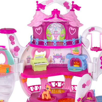 Alarmerend Recyclen Boren My Little Pony Ponyville Teapot Palace Playset Official Rules &  Instructions - Hasbro