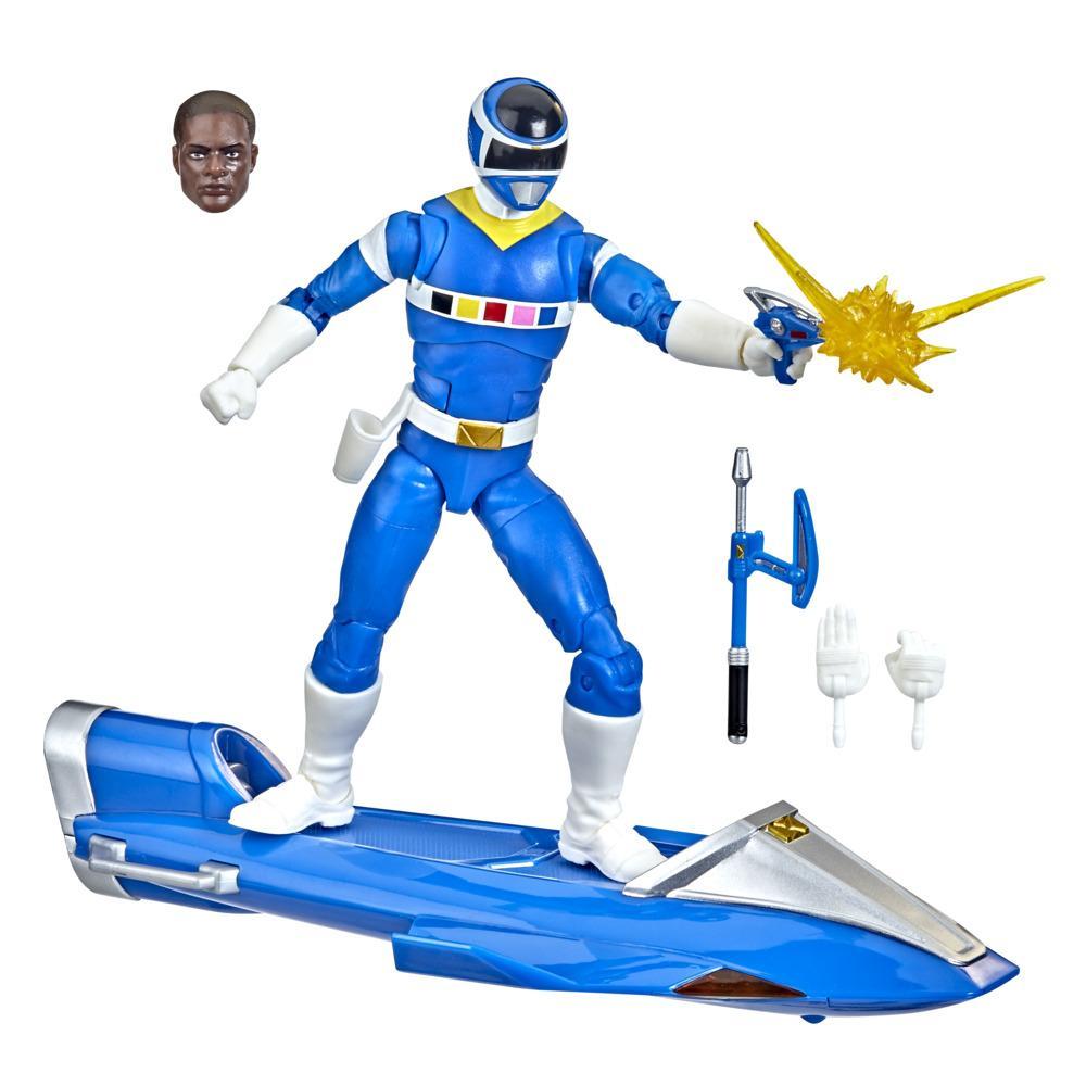 Power Rangers Lightning Collection In Space Blue Ranger Galaxy Glider