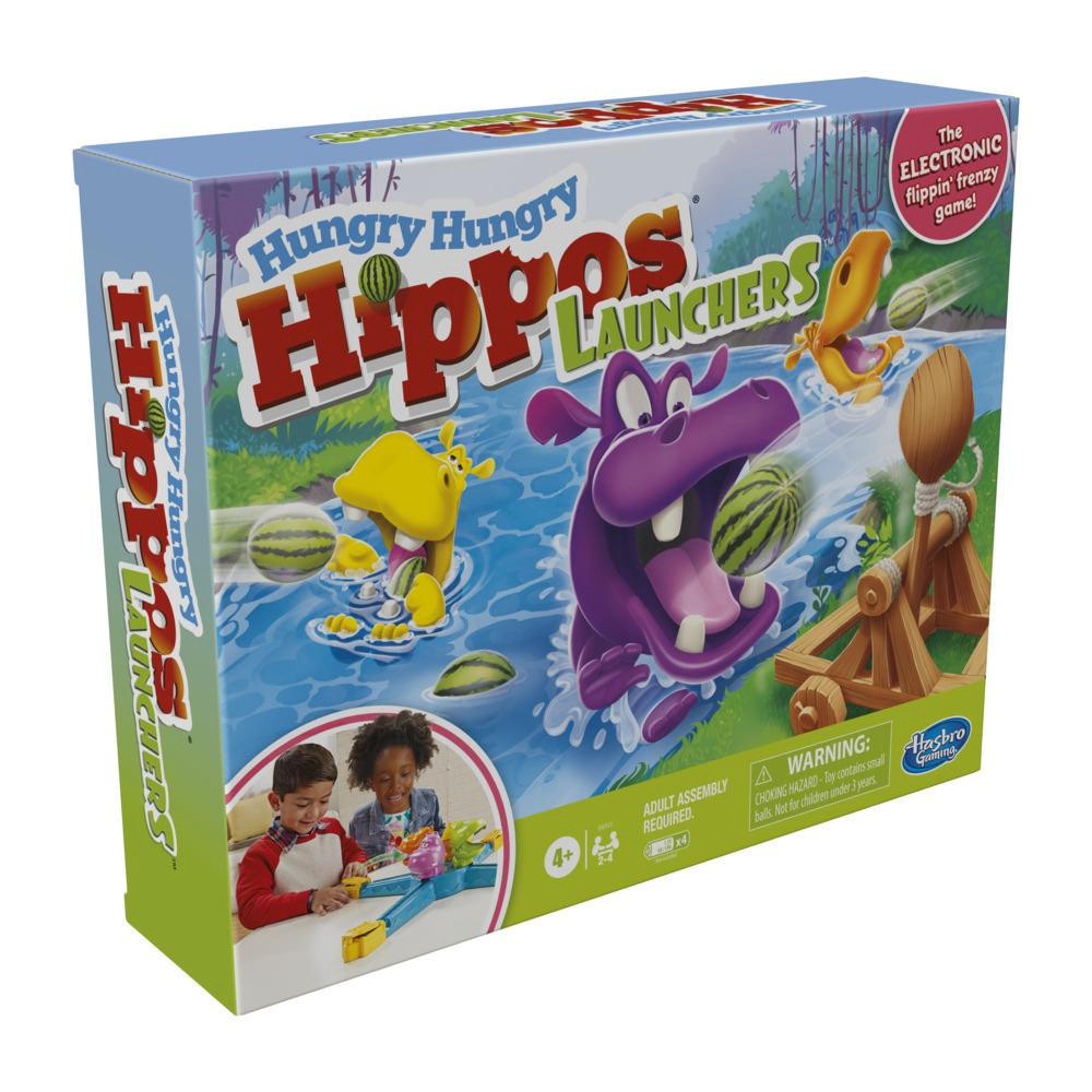 Hungry Hungry Hippos Launchers Game For Kids Ages 4 And Up Hasbro Games