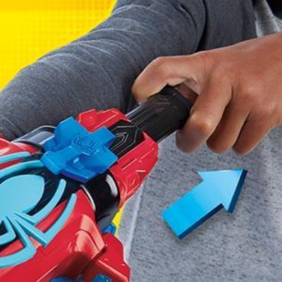 Marvel Spider-Man NERF Strike 'N Splash Blaster, 2-in-1 Feature 