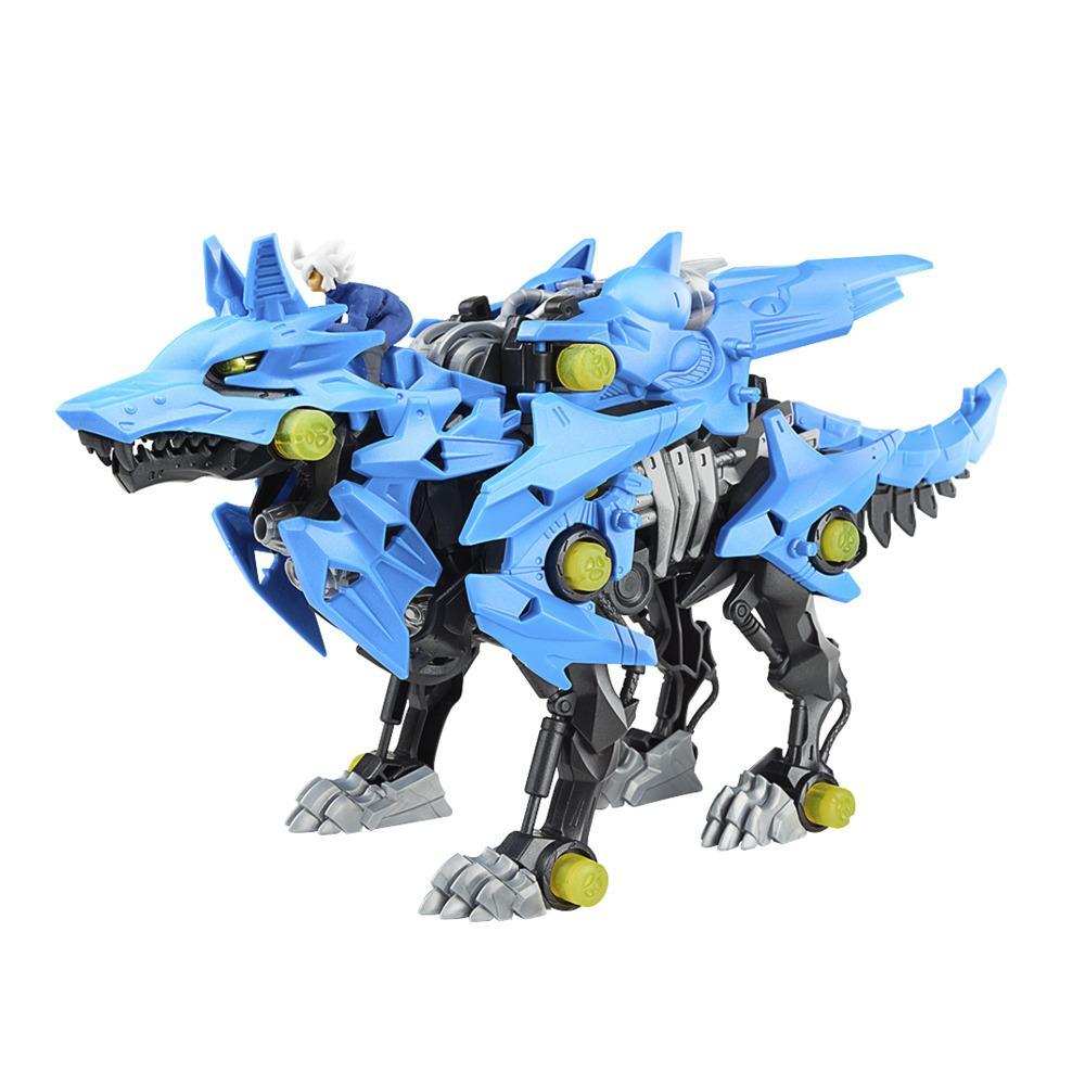 Zoids Giga Battlers Alpha Shadow - Wolf-Type Buildable Beast Figure, Motorized Motion - Kids Toys Ages 8 and 58 pieces Zoids
