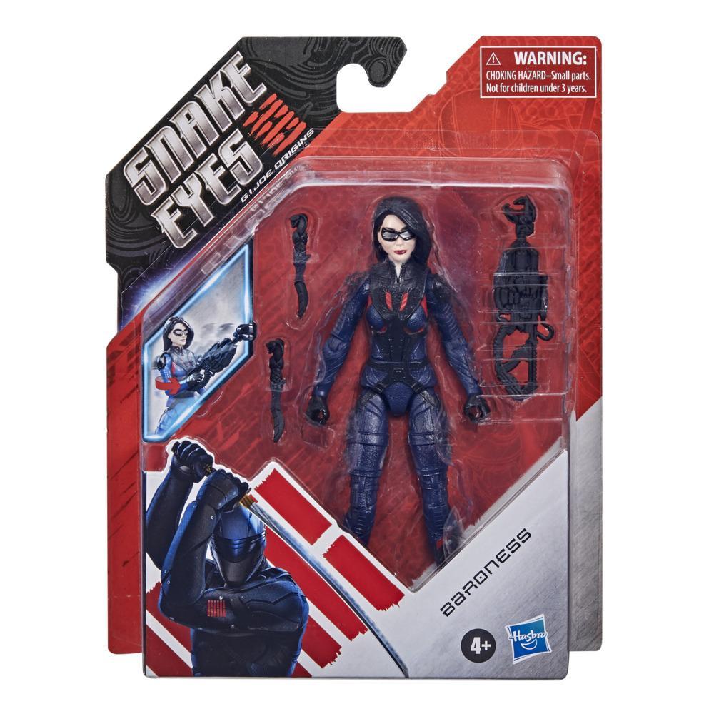 Snake Eyes: G.I. Joe Origins Baroness Action Figure with Fun Action ...