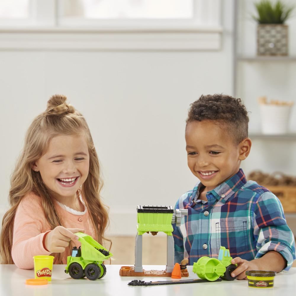 Play-Doh Wheels Crane and Forklift Construction Toys