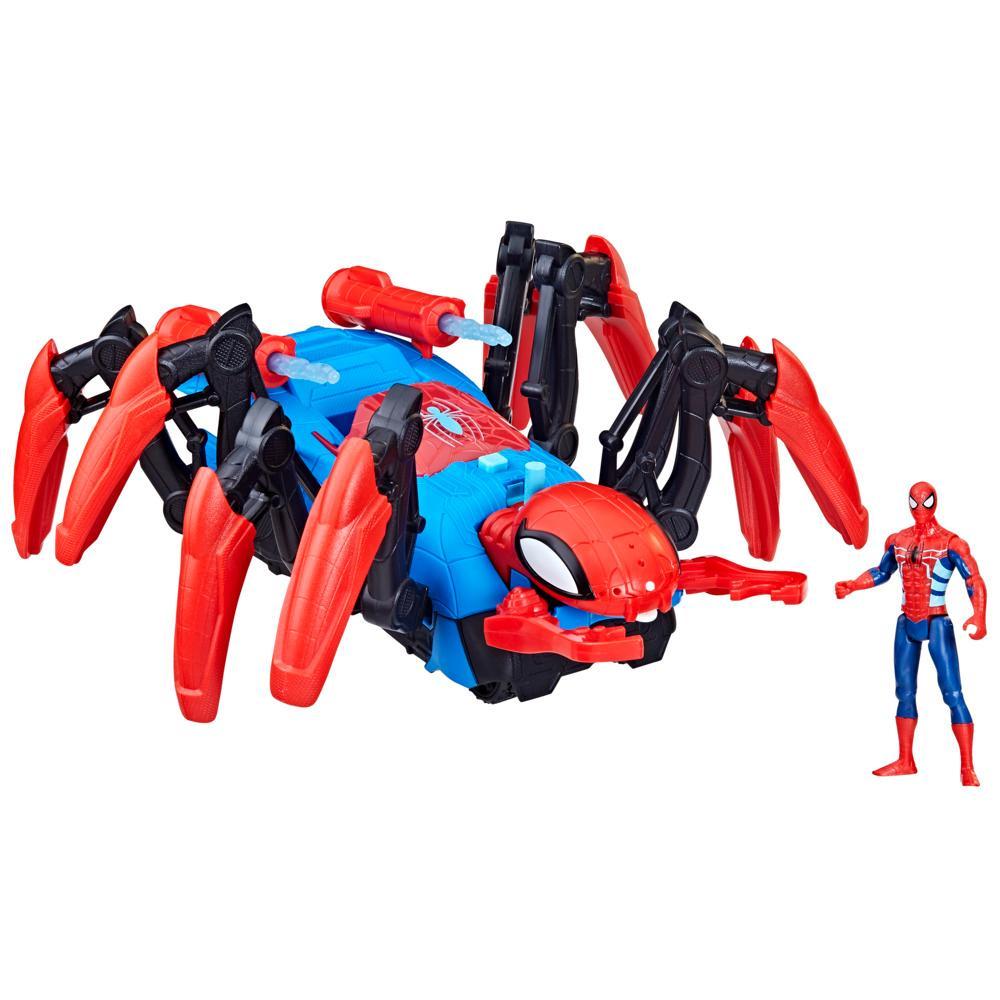 Quartier Général Spiderman avec véhicule - Spidey and His Amazing