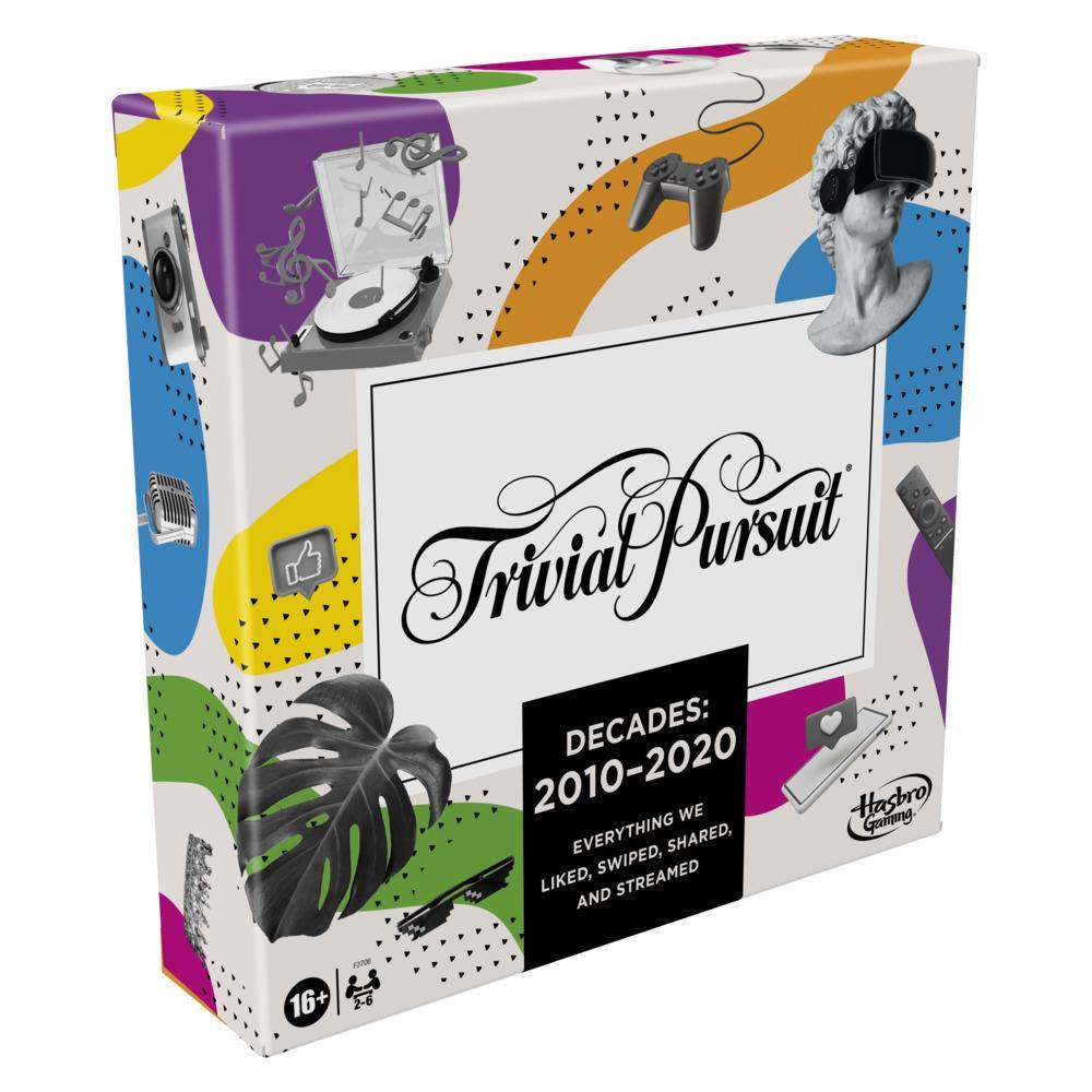 Trivial Pursuit Decades 2010 to 2020 Board Game for Adults and Teens, Pop  Culture Trivia Game, Ages 16 and Up - Hasbro Games