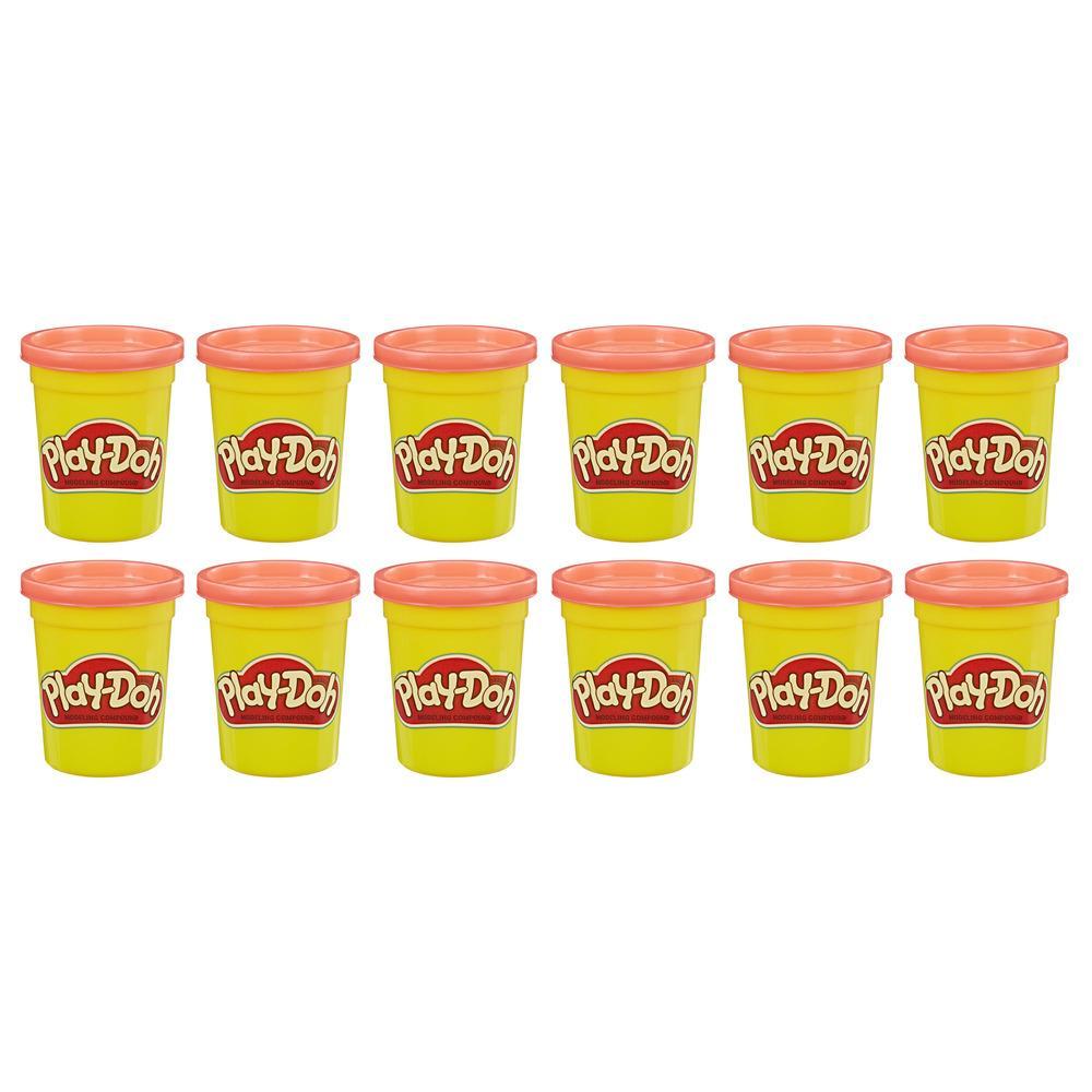 Play-Doh Bulk 12-Pack of Red Non-Toxic Modeling Compound, 4-Ounce Cans -  Play-Doh