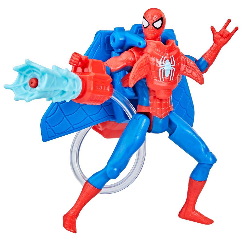Marvel Spider-Man Aqua Web Warriors 4-Inch Spider-Man Toy with ...