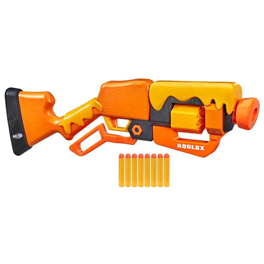 Nerf Roblox Adopt Me Bees Lever Action Blaster 8 Nerf Elite Darts Code To Unlock In Game Virtual Item Nerf