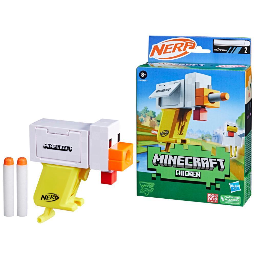 NERF MicroShots Minecraft Ender Dragon Blaster
