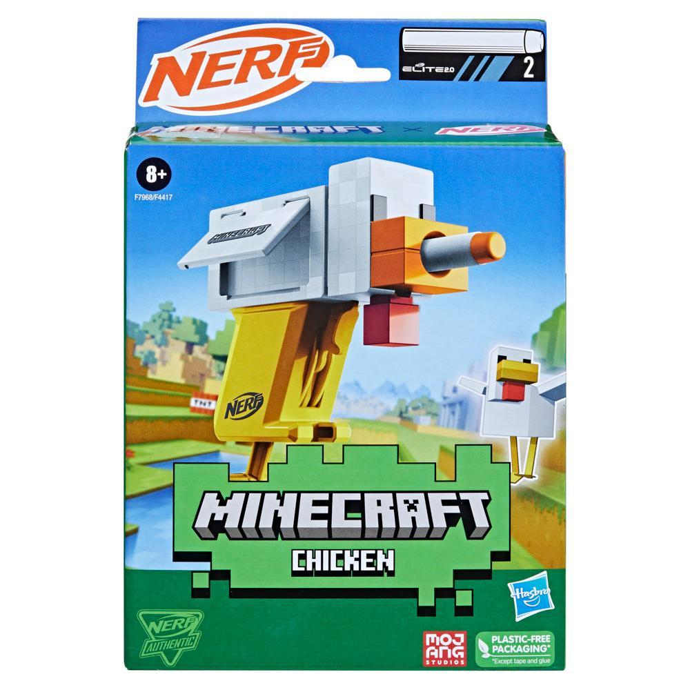 Pistolet Microshots Nerf Minecraft Nerf : King Jouet, Nerf et jeux