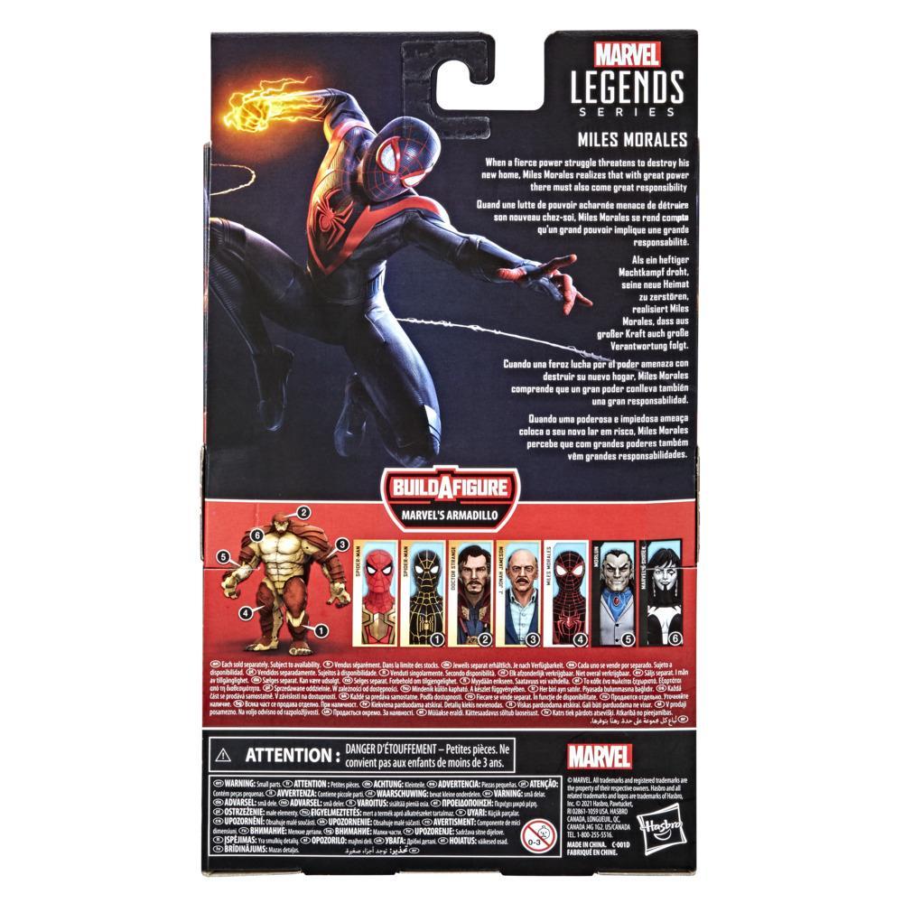  Spider-Man Marvel Legends Series Gamerverse Miles Morales  6-inch Collectible Action Figure Toy, 7 Accessories and 1 Build-A-Figure  Part(s) : CDs & Vinyl