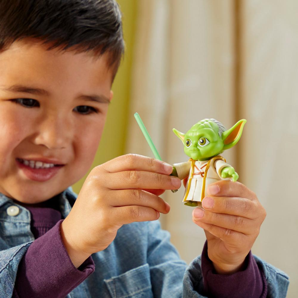tijdschrift servet opmerking Star Wars Yoda Action Figure, Star Wars Toys, Preschool Toys (3") - Star  Wars