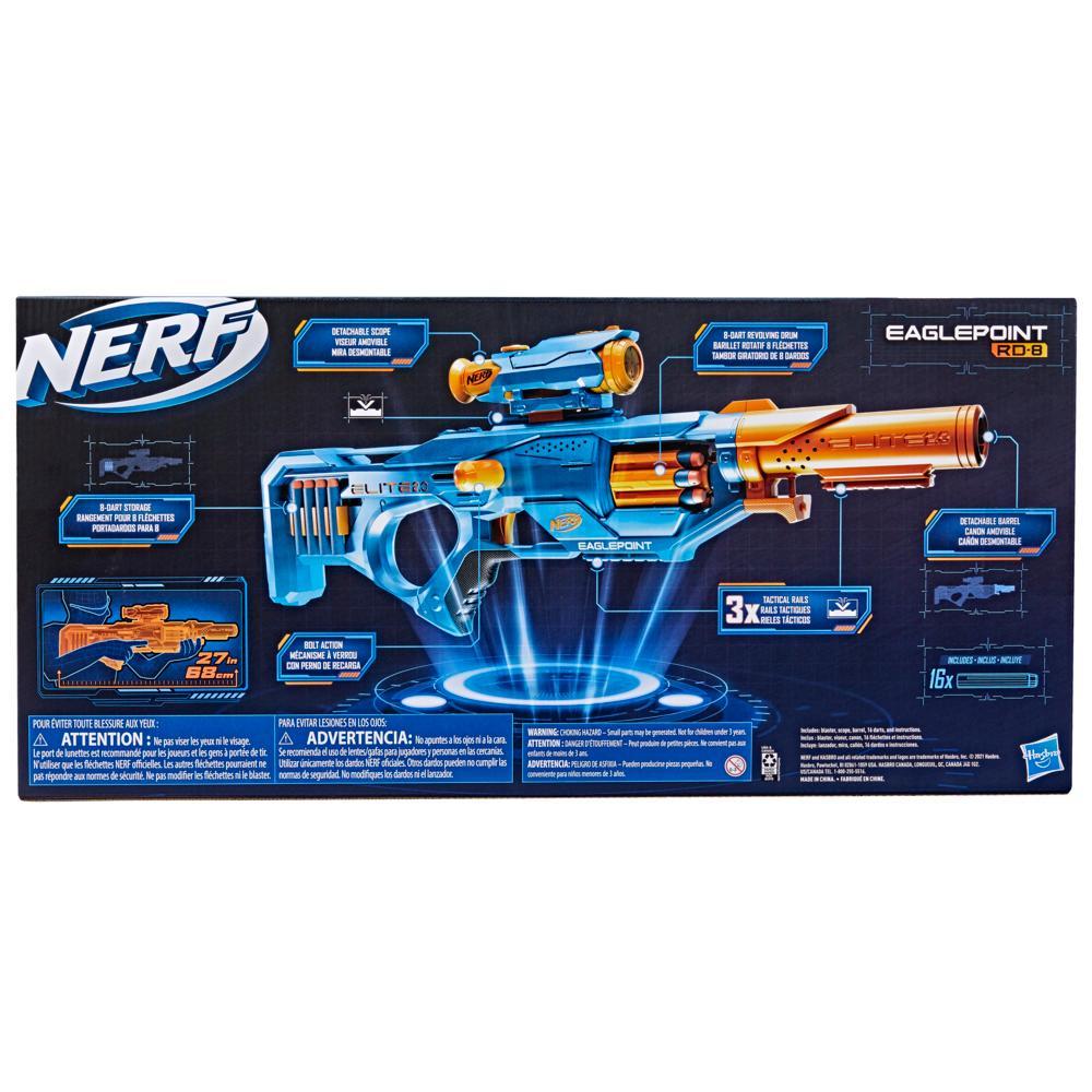 New Nerf Gun! Nerf Elite 2.0 Eaglepoint RD-8 Blaster -- 8-Dart