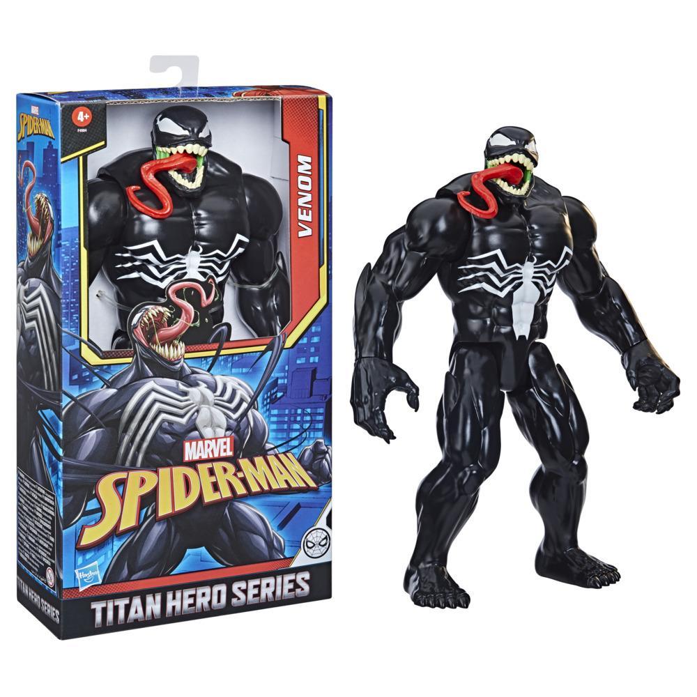 Hasbro Marvel Venom Titan Hero Series Venom Figure 30cm : : Jeux  et Jouets