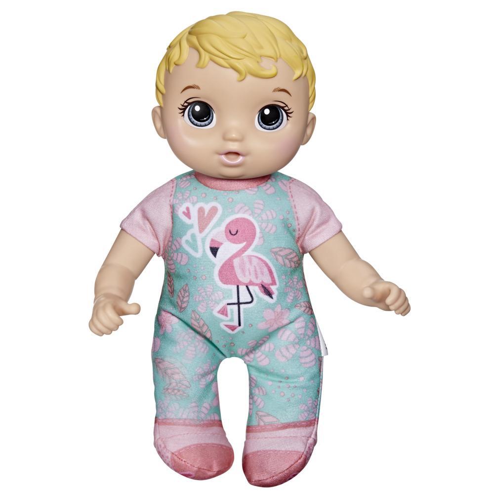 Kleverig kwaadaardig Verbanning Baby Alive Cute 'n Cuddly Baby Doll, 9.5-Inch First Baby Doll, Kids 18  Months and Up, Soft Body Washable Toy, Blonde Hair - Baby Alive