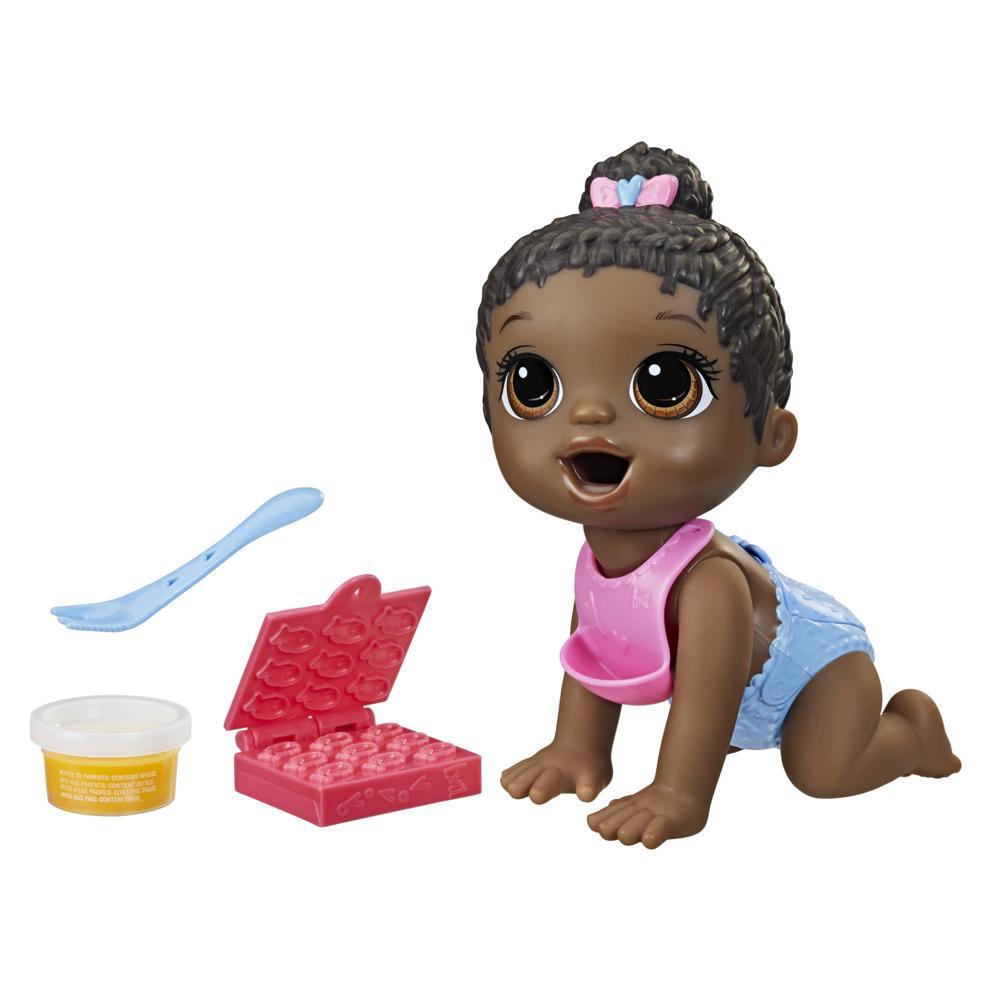 Baby Alive Lil Snacks Doll, Eats and Poops, 8-inch Baby Doll with Snack  Mold, Toy for Kids Ages 3 and Up, Black Hair - Baby Alive