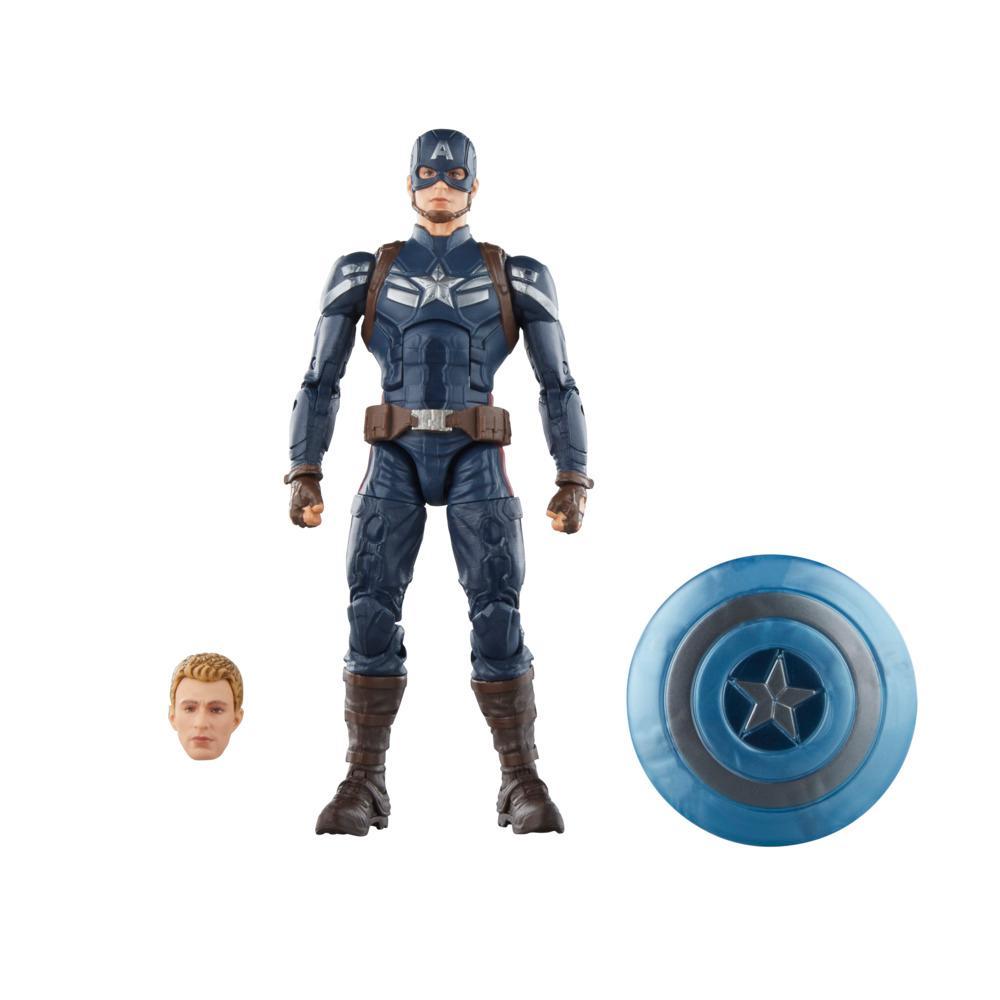 Avengers Marvel Legends Series Endgame 6 Collectible Action Figure Captain  America Collection