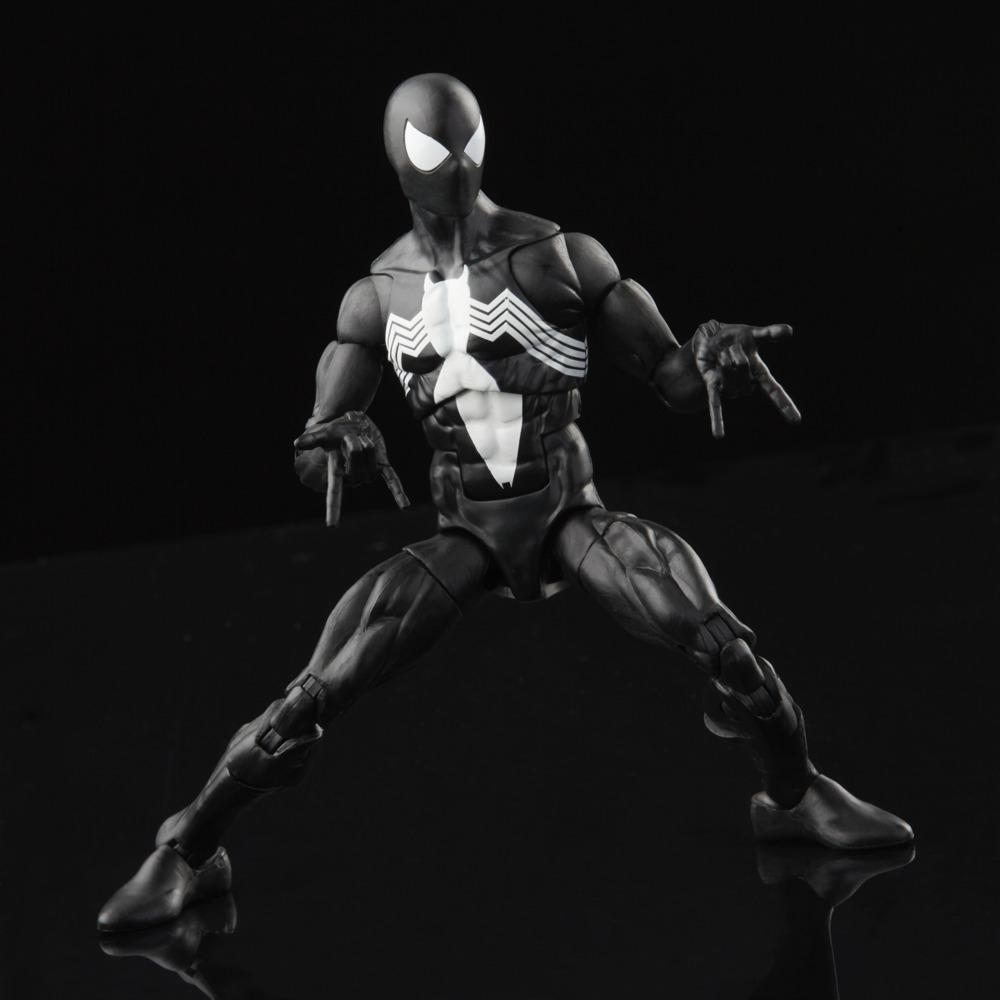 Top 33+ imagen spiderman black suit marvel legends