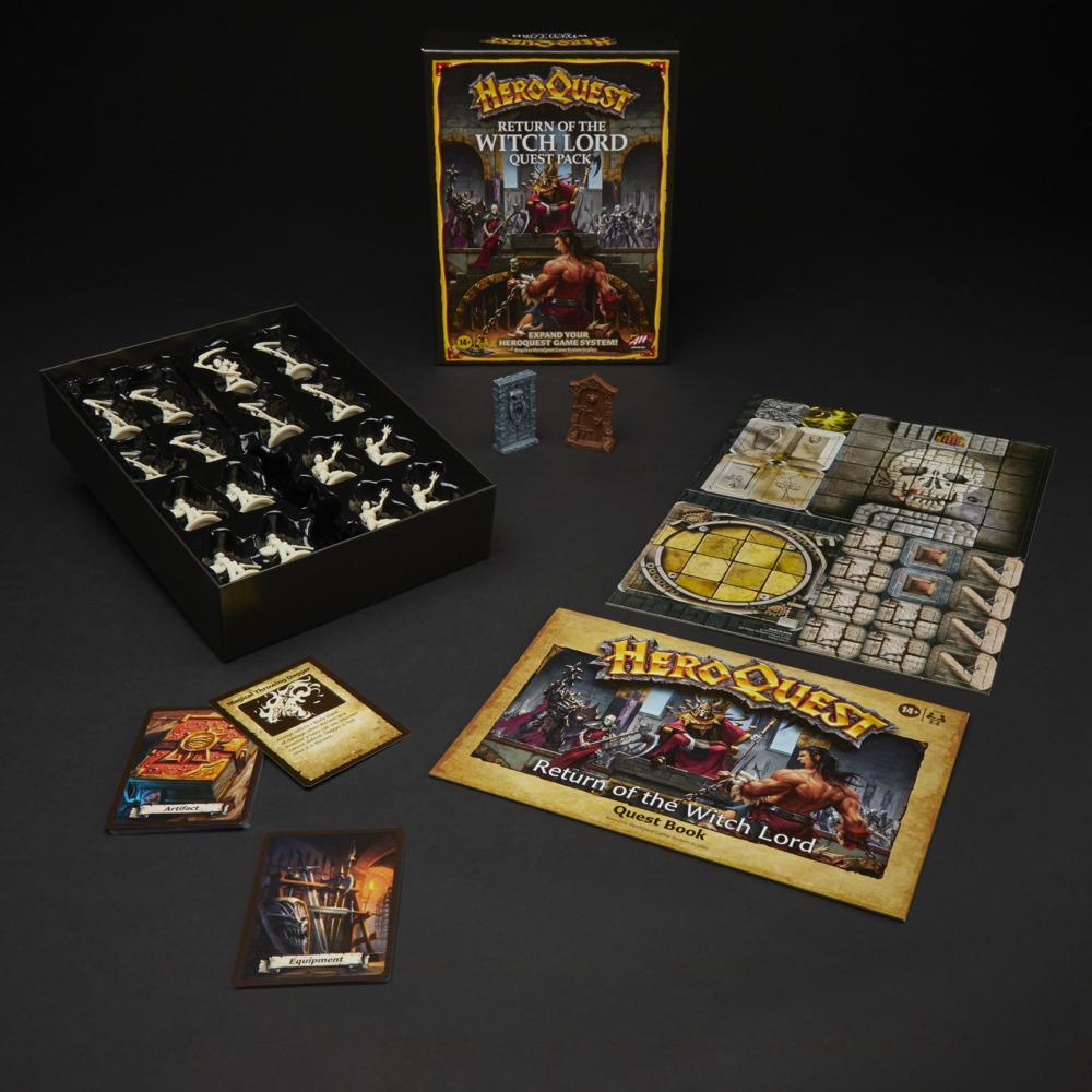 Avalon Hill HeroQuest Return of the Witch Lord Quest Pack, for Ages 14 and  Up, Requires HeroQuest Game System to Play - Avalon Hill