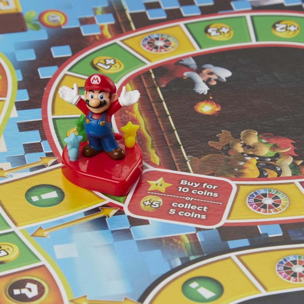 The Game of Life Super Mario Edition Board Game for Kids Ages 8 and Up