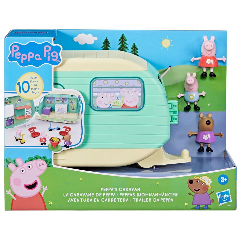  Peppa Pig Toys Peppa's Waterpark Playset, Peppa Pig Playset con  2 figuras de Peppa Pig y juguetes preescolares para niñas y niños de 3 años  en adelante : Juguetes y Juegos