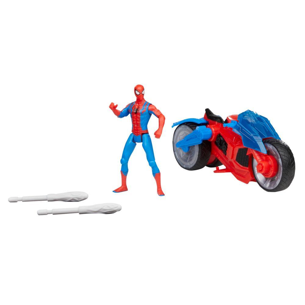  Marvel Spider-Man Car Playset with Blast Feature and Action  Figure for Kids Ages 4 and Up : Toys & Games