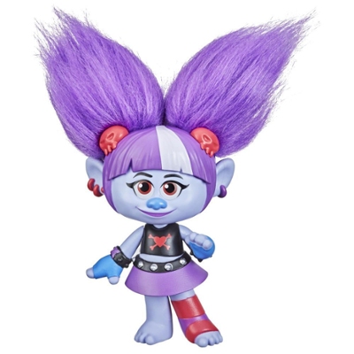 DreamWorks TrollsTopia Ultimate Surprise Hair Val Doll, Toy with 4 ...