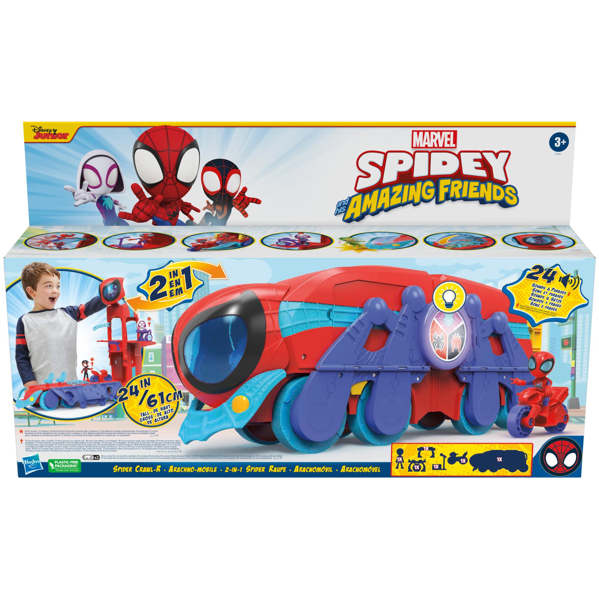 Hasbro Marvel Spidey and His Amazing Friends elektronischer Spidey au  meilleur prix sur