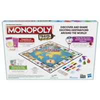Monopoly Travel World Tour Board Game for Families and Kids Ages 8 