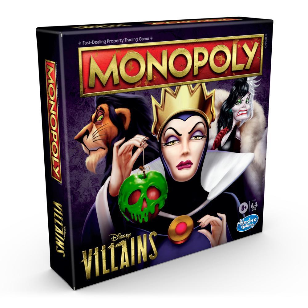 Monopoly: Disney Villains Edition Board Game for Ages 8 Up - Monopoly