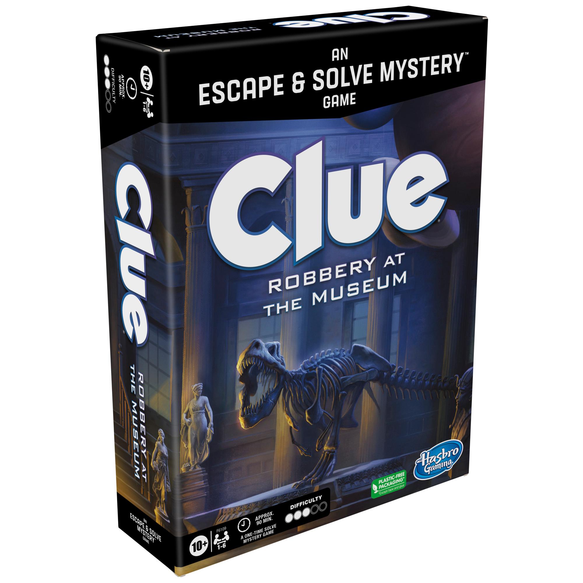 Clue Board Game Robbery at the Museum Clue Escape Room Game