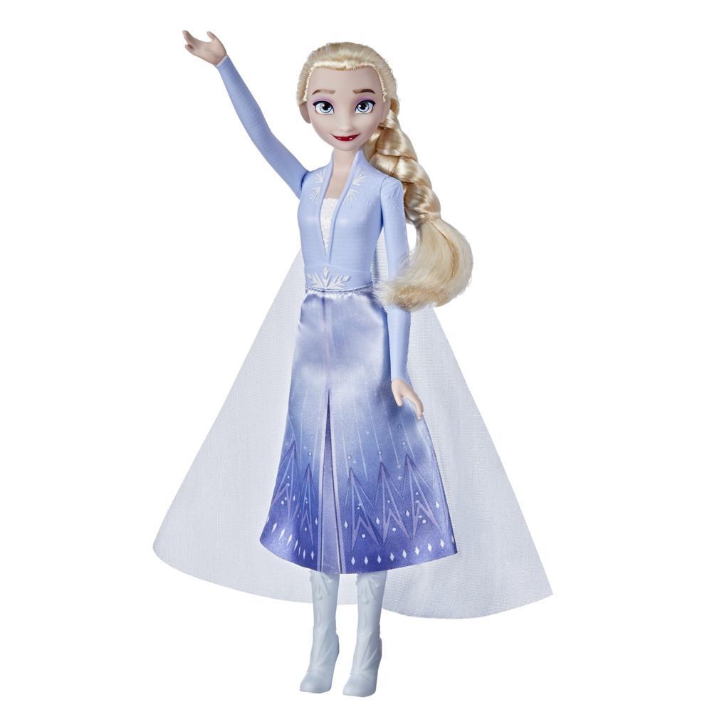 Disney's Frozen 2 Elsa Frozen Shimmer Fashion Doll, Skirt, and Long Blonde Hair, Toy for 3 Years Old Up |