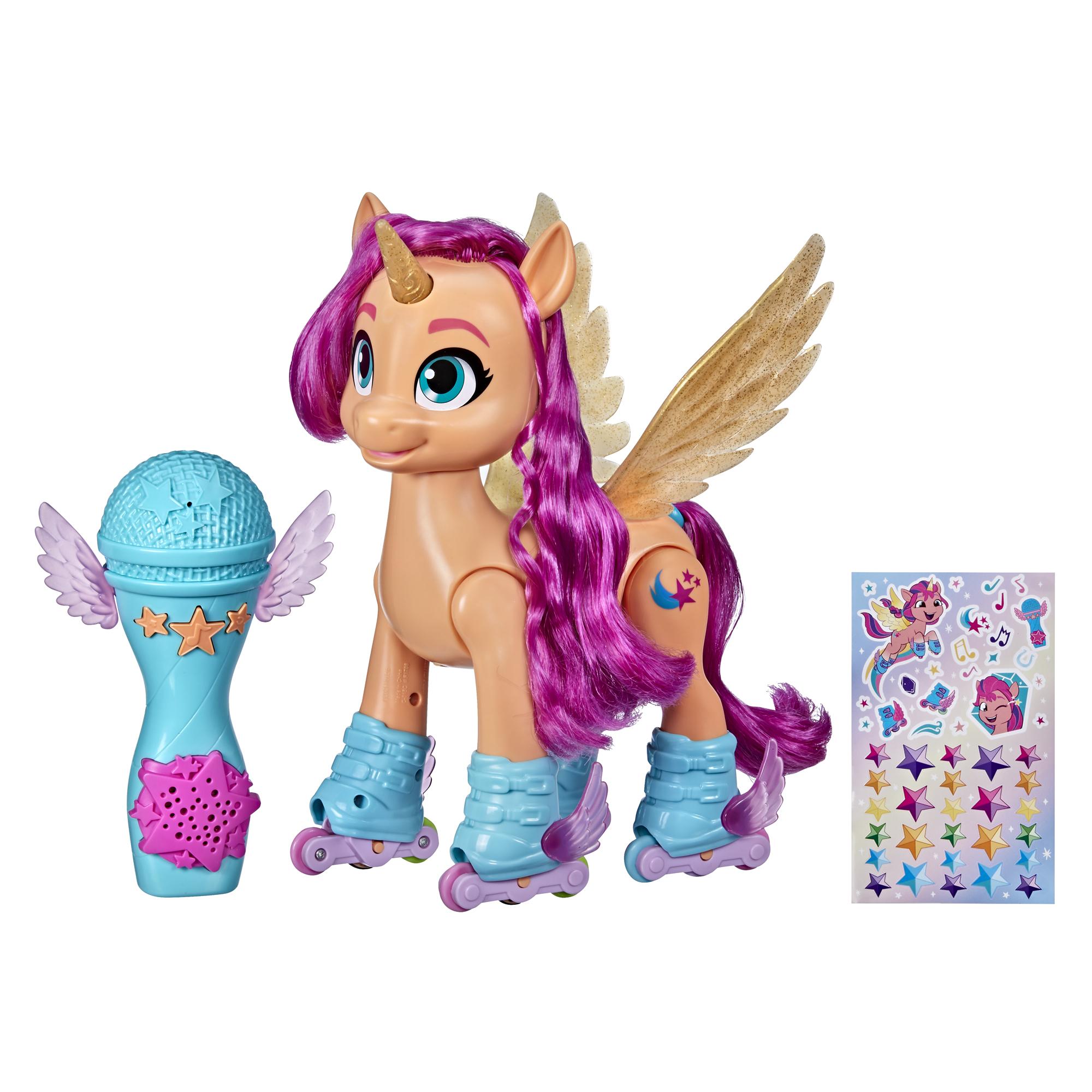 Uitputten is er Oogverblindend My Little Pony: A New Generation Movie Sing 'N Skate Sunny Starscout -  9-Inch Remote Control Toy, 50 Reactions, Lights and Music - My Little Pony