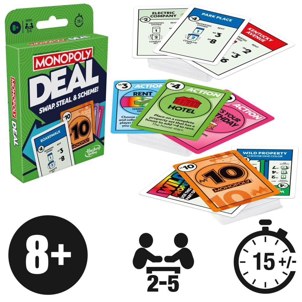 Monopoly Deal Card Game - Athletic Stuff