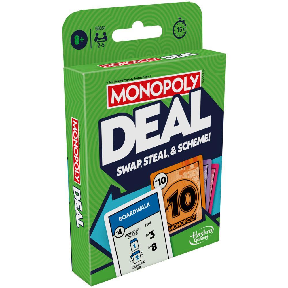 Monopoly Board Game for Ages 8+, For 2-6 Players, Includes 8 Tokens (Tokens  May Vary) - Monopoly