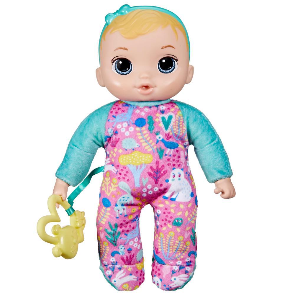 Baby Alive Soft 'n Cute Doll, Blonde Hair, Soft First Baby Doll