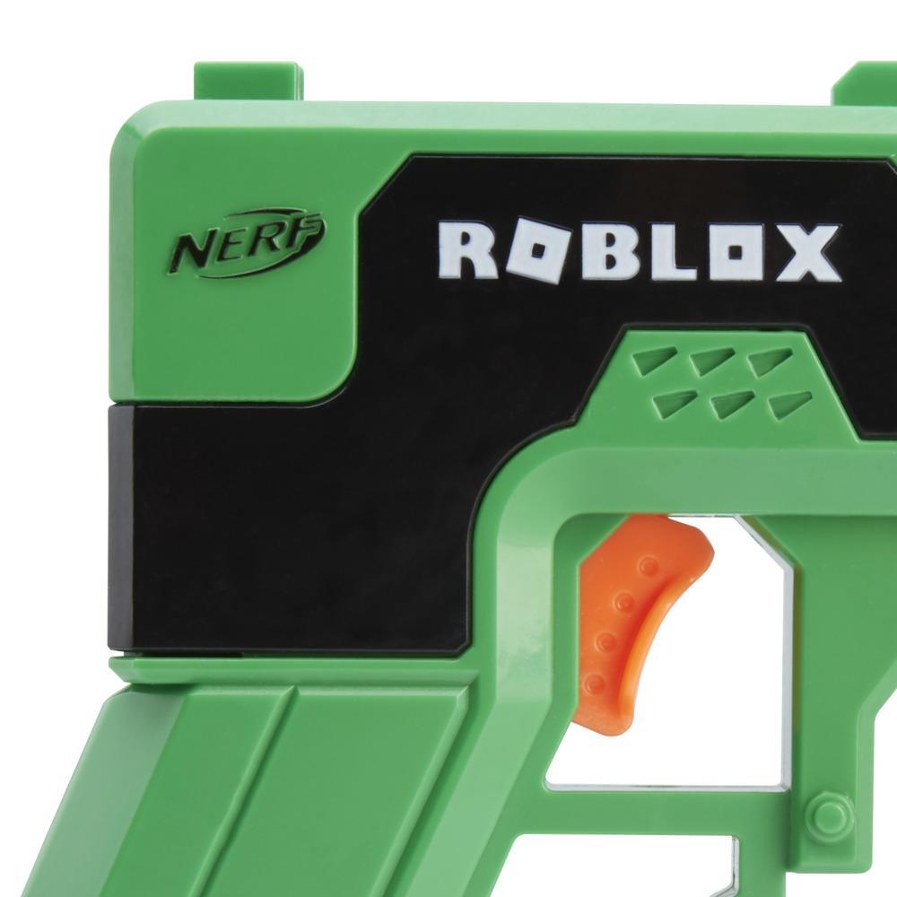 Nerf Roblox Mad City: Plasma Ray Dart Blaster, Priming Handle, 2