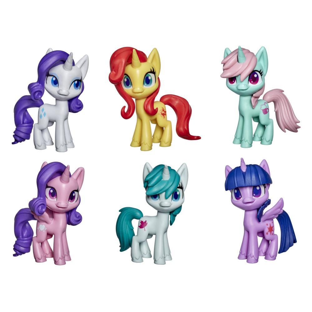 Naschrift Meer boog My Little Pony 3-Inch Pony Friend Figures, Toys for Kids Ages 3 Years Old  and Up | My Little Pony