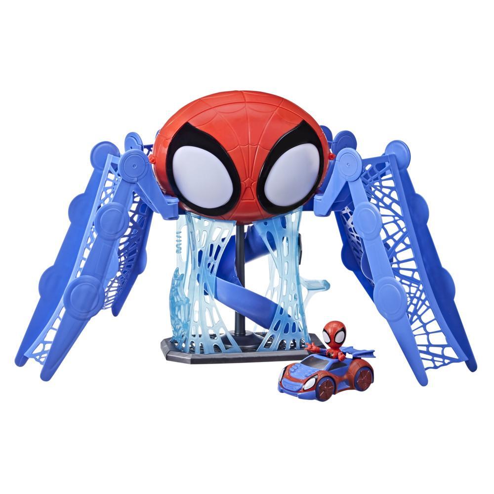 Recensent Actief kussen Marvel Spidey and His Amazing Friends Web-Quarters Playset With Lights,  Sounds, Spidey and Vehicle, For Kids Ages 3 and Up - Marvel
