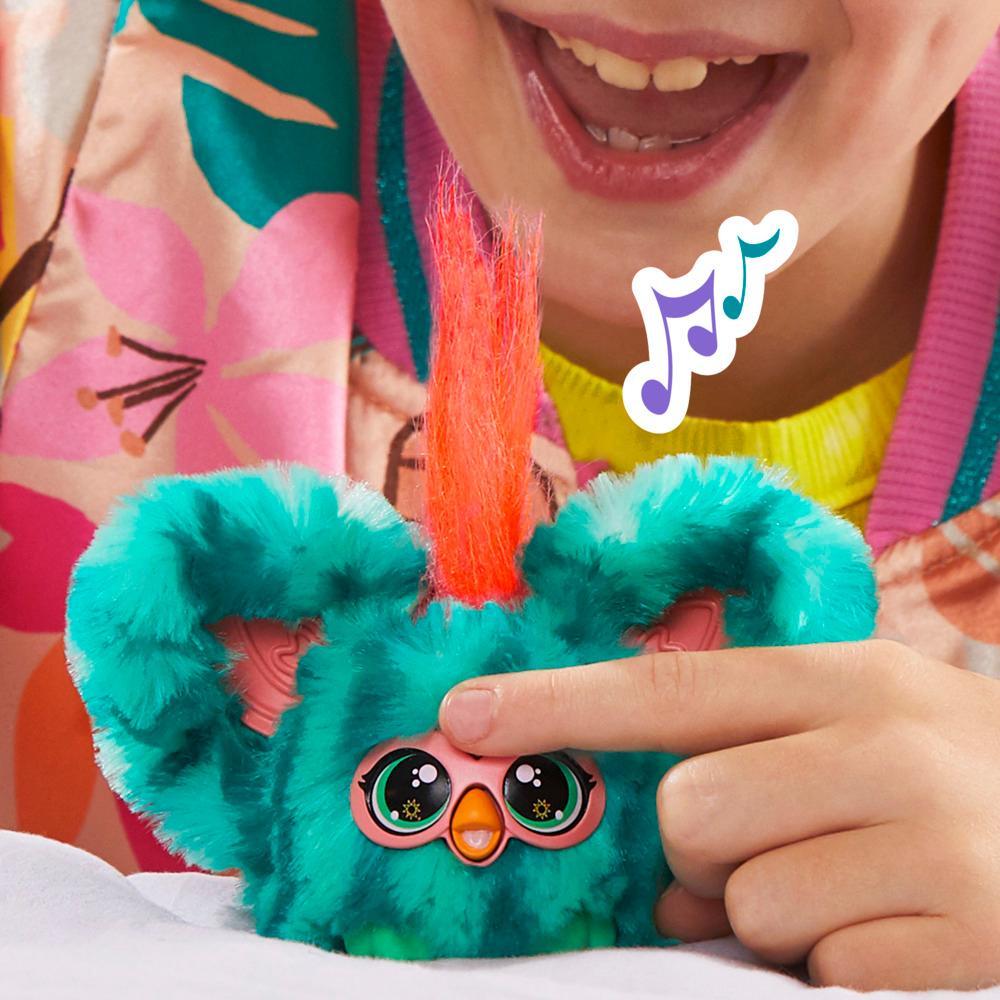  Furby Furblets Luv-Lee Mini Friend, 45+ Sounds, K-Pop Music &  Furbish Phrases, Electronic Plush Toys, Purple & Blue, Kids Easter Basket  Stuffers or Gifts, Ages 6+ : Toys & Games