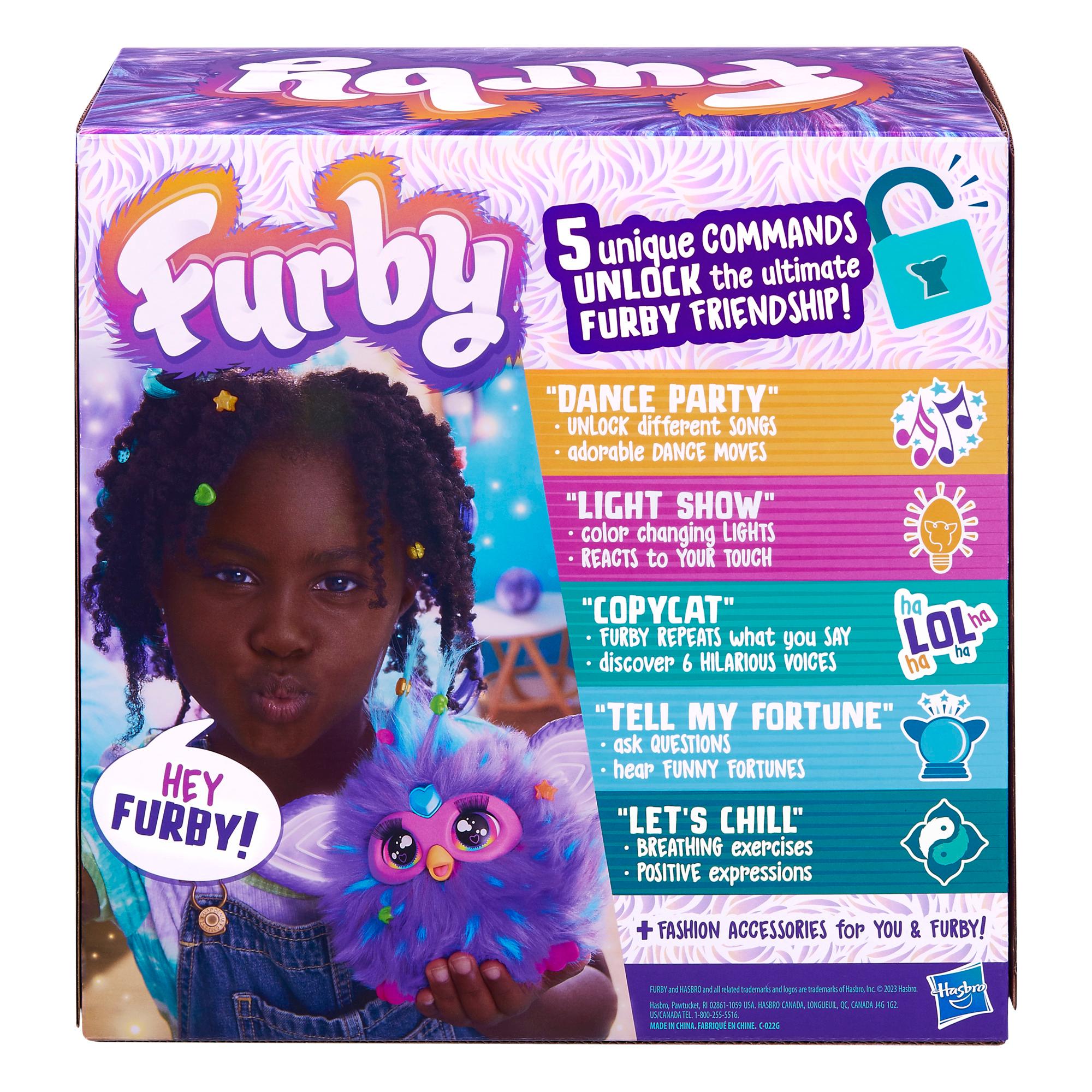 HASBRO: Furby Interactive Peluche Violet *Version allemande* Hasbro -  Vendiloshop