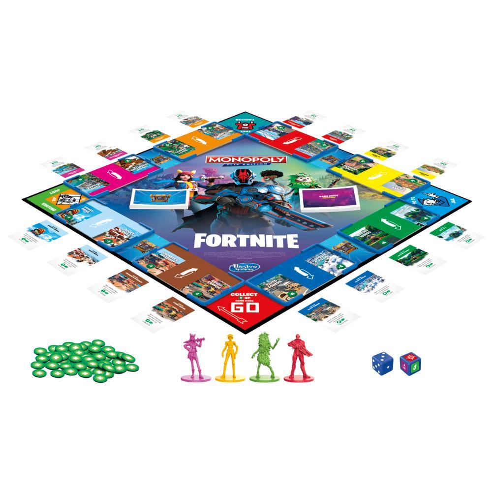 Monopoly - Fortnite Edition - board game - Epic Games / Hasbro - used