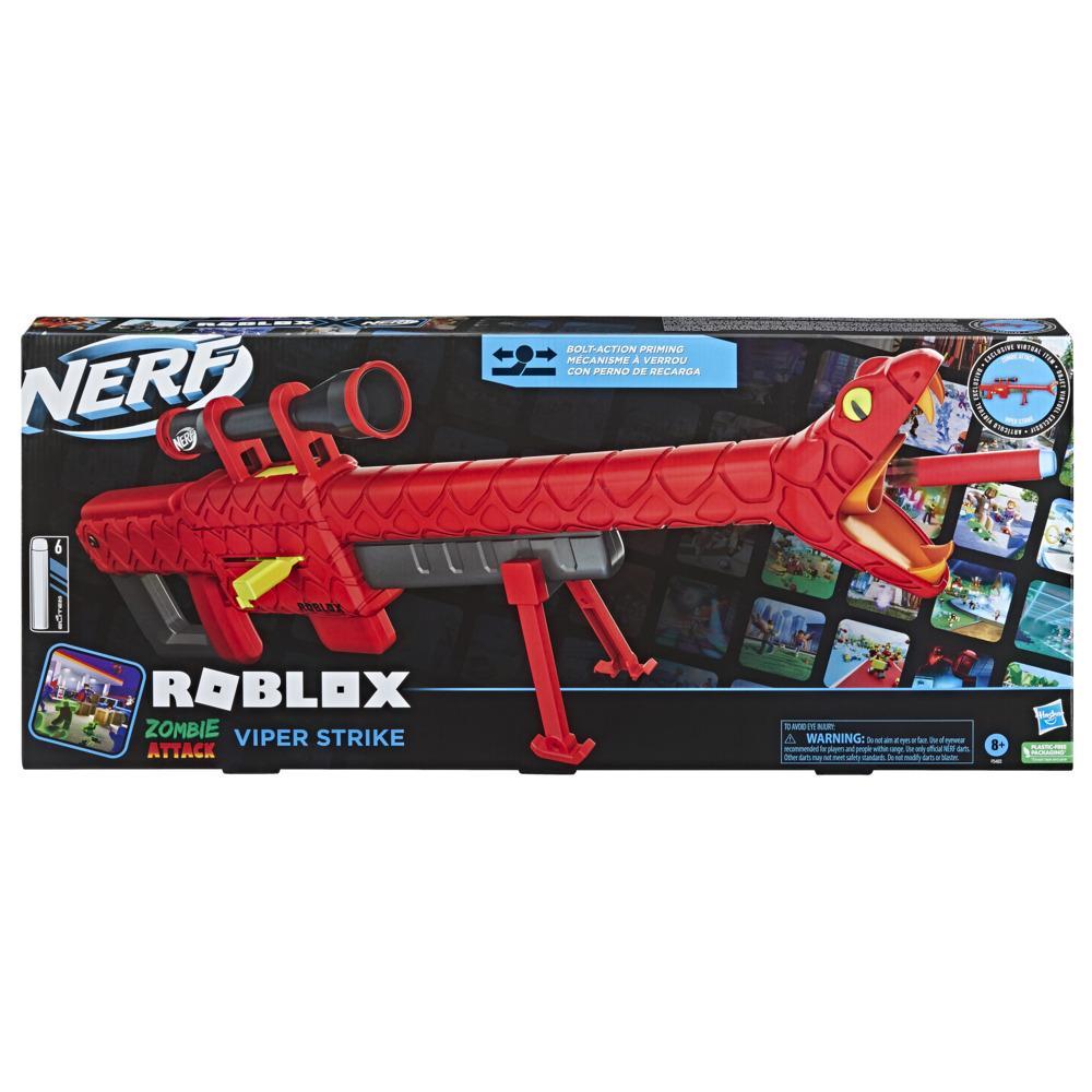 Nerf Roblox Zombie Attack: Viper Strike Dart Blaster, Code to Redeem  Exclusive Virtual Item