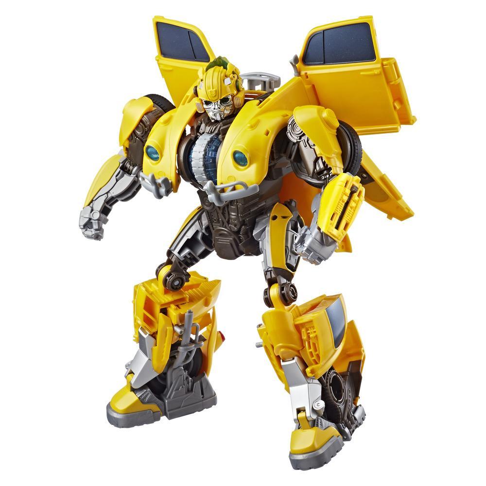 Transformers: Bumblebee Movie Toys, Power Charge Bumblebee Action Figure -  Lights and Sounds,  | Transformers