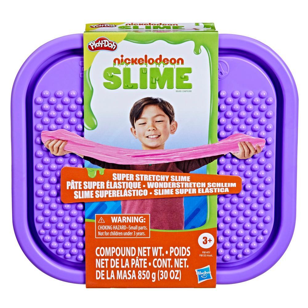  Play-Doh Slime Super Stretch 2-Pack for Kids 3 Years and Up -  Purple and Blue : Toys & Games
