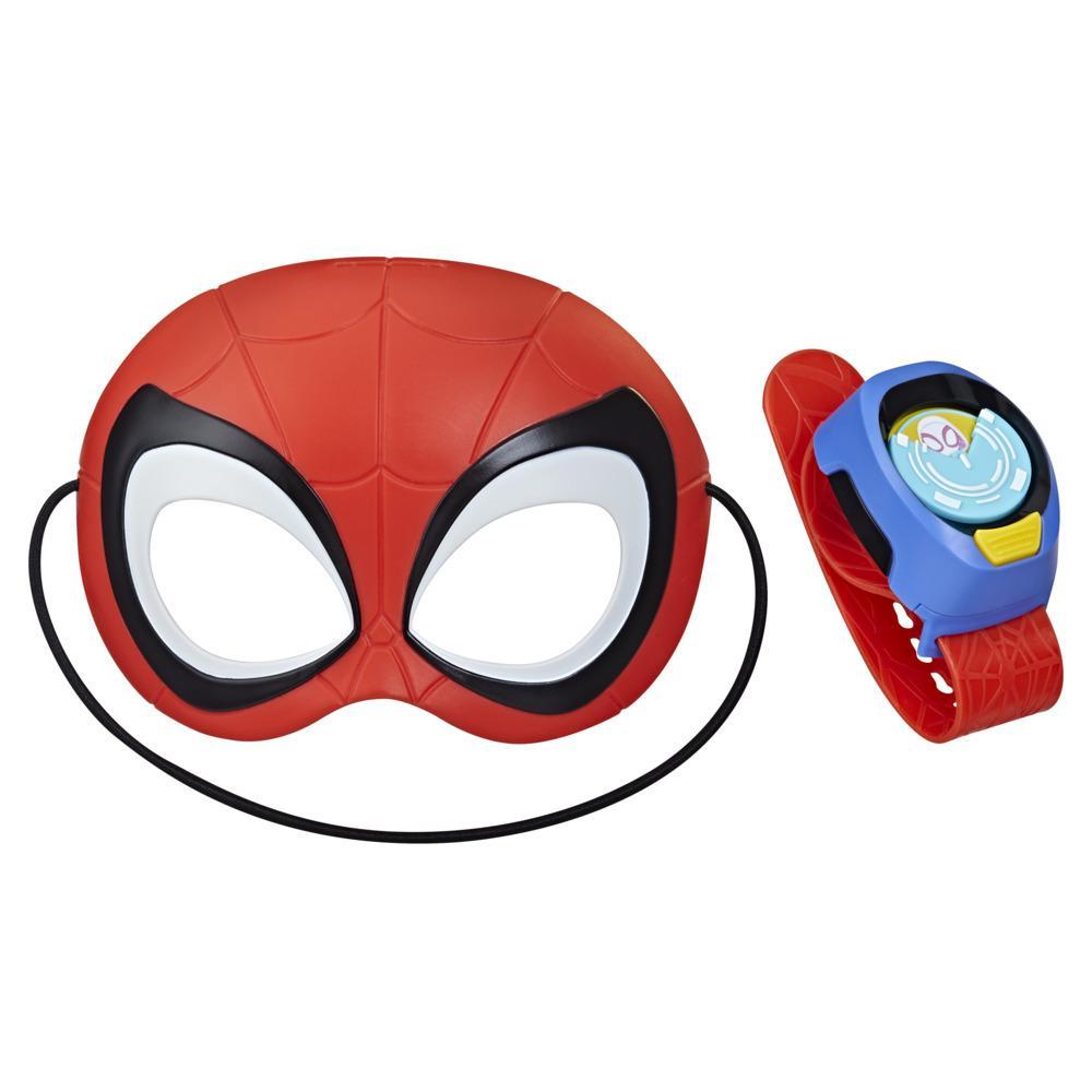Marvel Spidey and His Amazing Friends Spidey Comm-Link and Mask Set,  Preschool Role Play Toy for Ages 3 and Up - Marvel