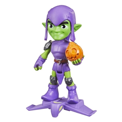 Marvel Spidey and His Amazing Friends Green Goblin Hero Figure, 4-Inch ...