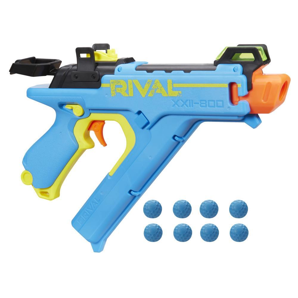 Nerf Rival Vision XXII-800 Most Accurate Rival System, Adjustable Sight, 8 Nerf Rival Accu-Rounds - Nerf